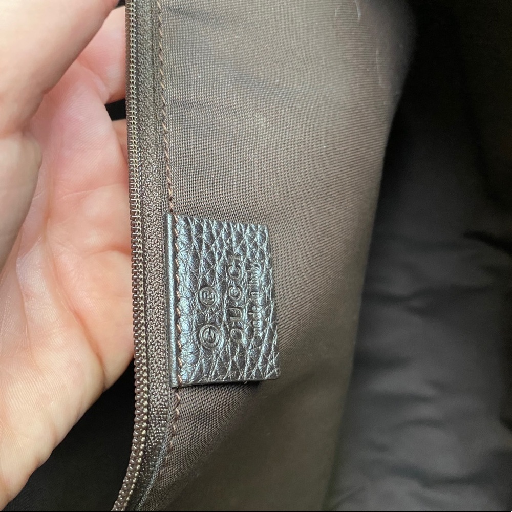 Gucci Dark Brown Abbey Tote - Picture 11 of 15